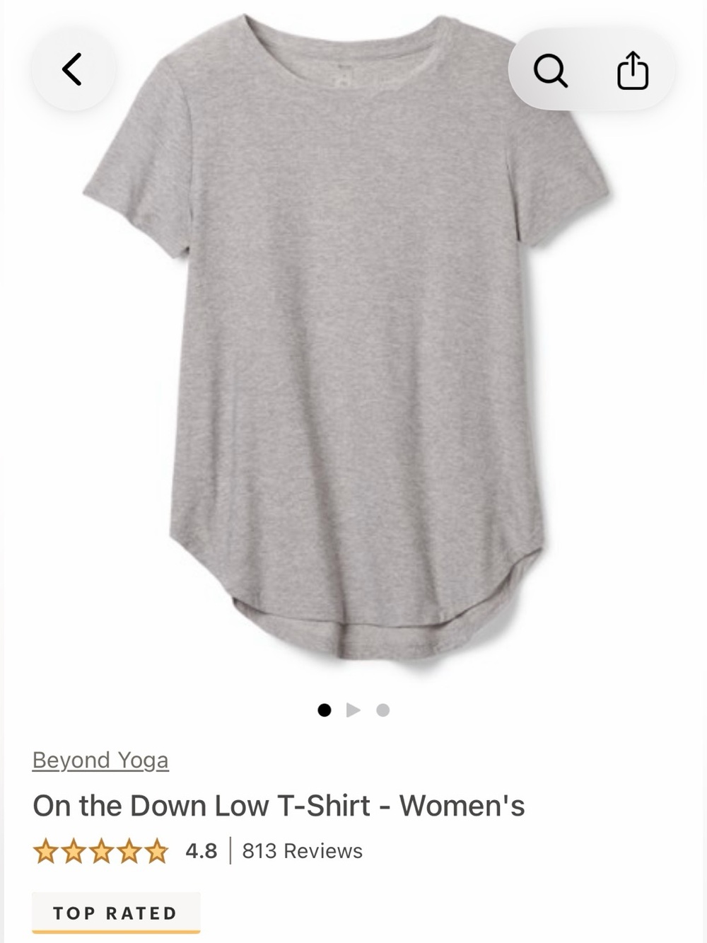 Beyond Yoga On the Down Low T-shirt